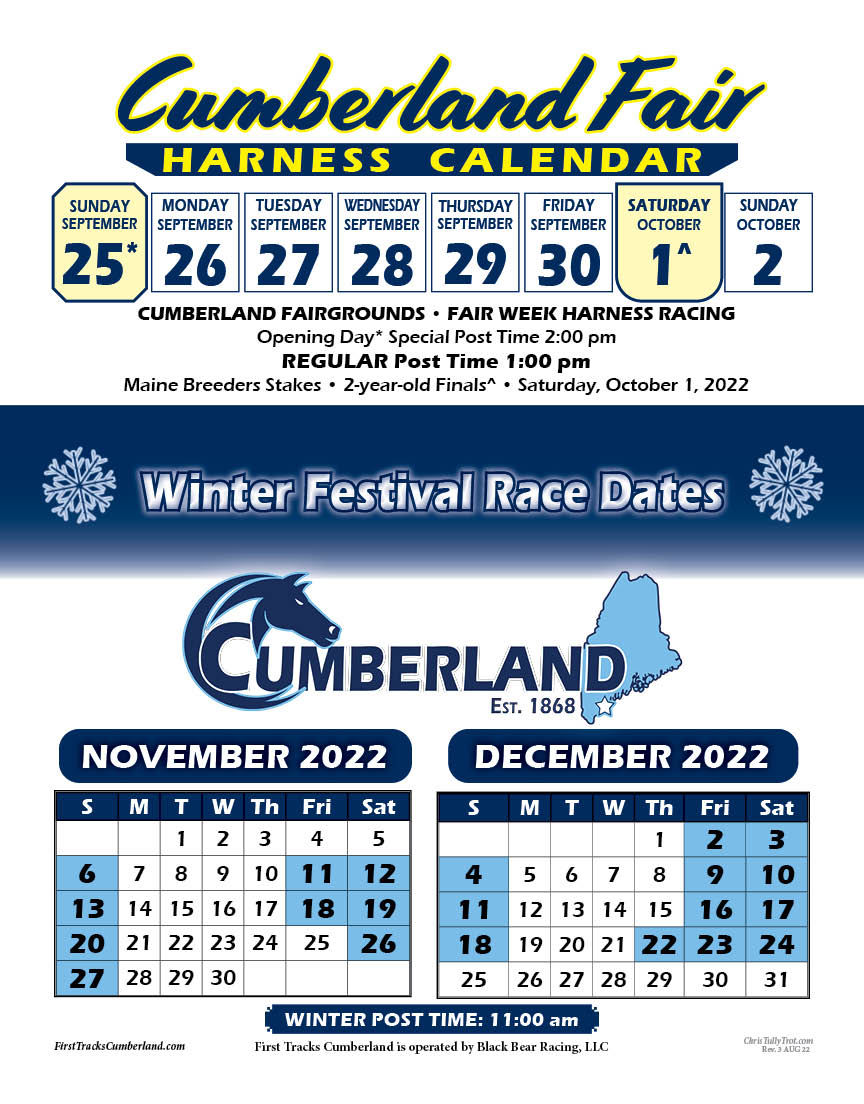 FAIR and Winter Festival Schedule First Tracks Cumberland